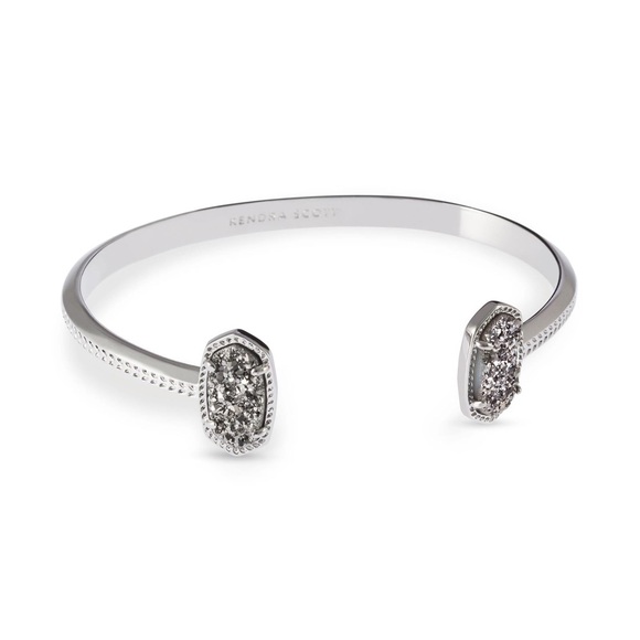 Kendra Scott Jewelry - NWT Kendra Scott Elton Silver Cuff Bracelet